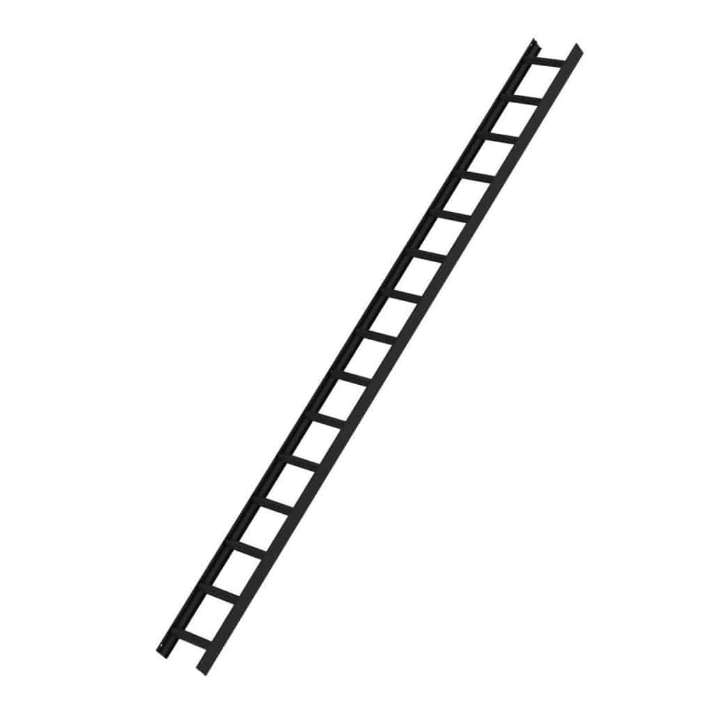 Günzburger Dachleiter 15 Sprossen Braun