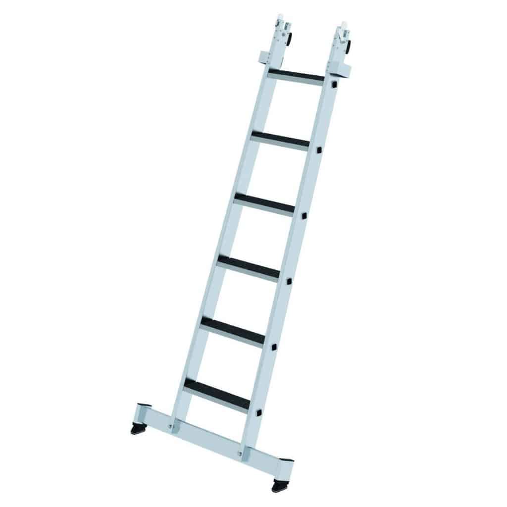 Günzburger Stufen-Glasreinigerleiter Unterteil nivello-Traverse & clip-step R 13 — stufen-anzahl: 2, GoogleTyp: zubehoer…
