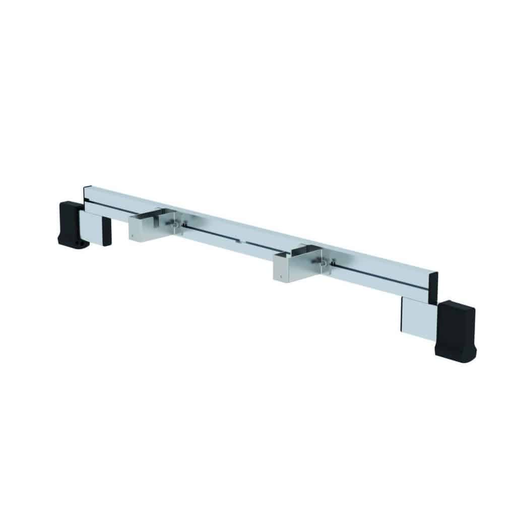 Günzburger - Nachrüst-Traverse 1,2 m für Aluminium-Leitern mit Fahnenholm 98 x 35 mm · 30379