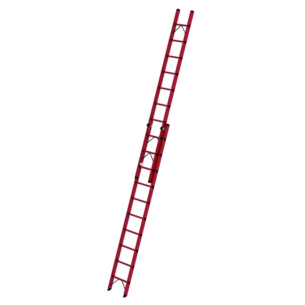 - Sprossen-Schiebeleiter GFK 2-teilig ohne Traverse – Sprossen-Schiebeleiter aus GFK
