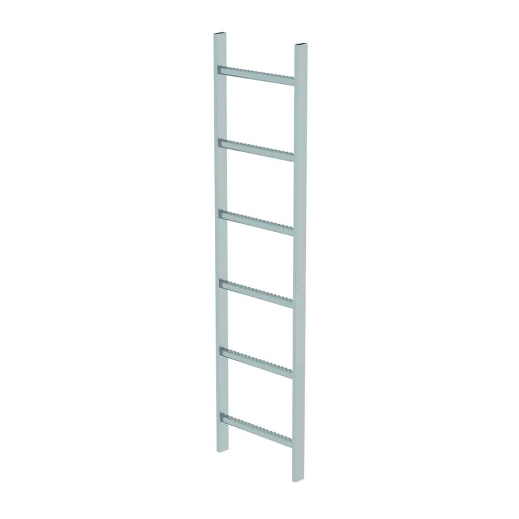 - Schachtleiter Edelstahl V4A 400mm Lichte Weite – Gebeizt und passiviert