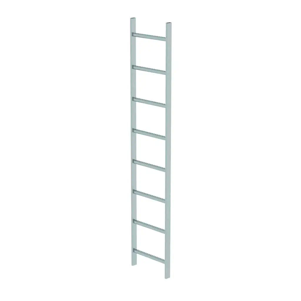 - Schachtleiter Edelstahl V4A 400mm Lichte Weite – Lichte Weite 400 mm