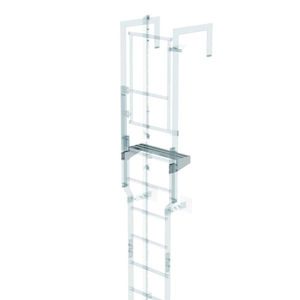 - Ausstiegstritt Edelstahl 620x100-300mm – Abmessungen ca. 620 x 100