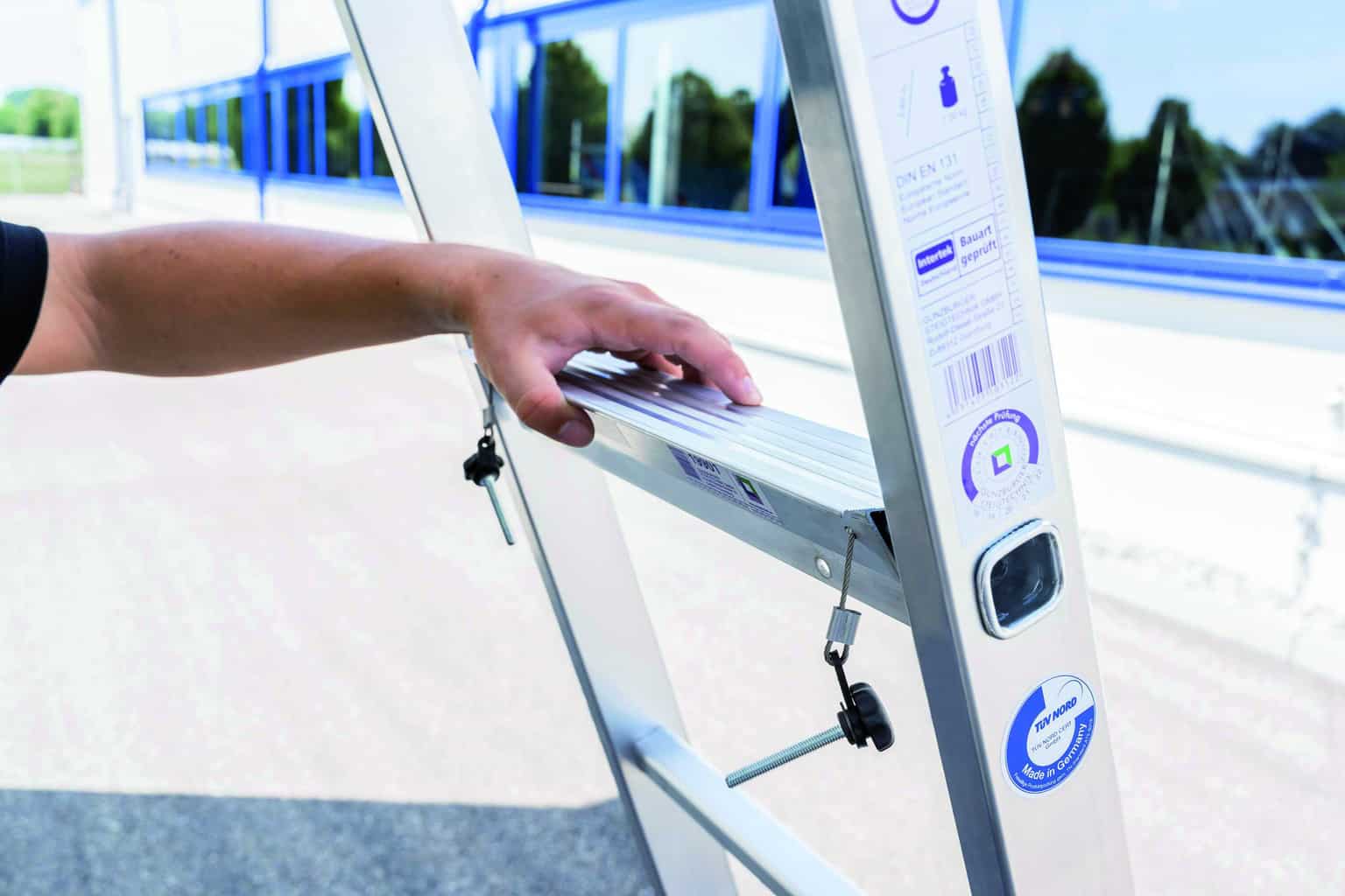 - Stufenmodul MaxxStep – Flexibel auf jeder Sprosse montierbar
