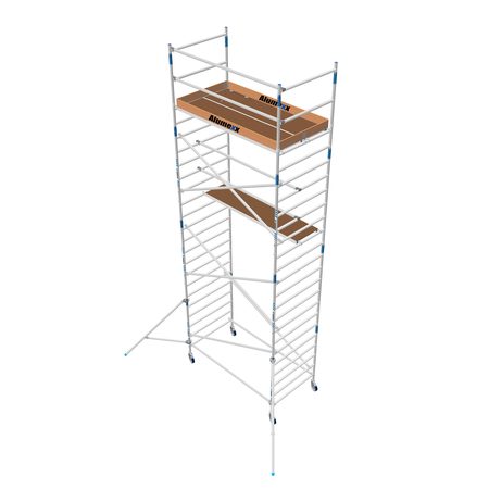Alumexx Rollgerüst mit Streben 135×190