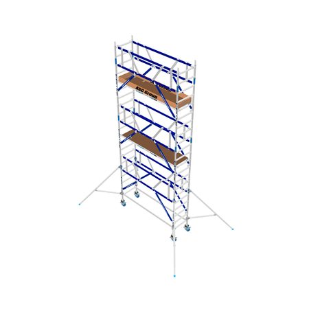 ASC AGS Rollgerüst 75 cm breit – 7 m Arbeitshöhe