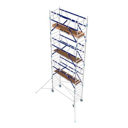 ASC AGS Rollgerüst 90 cm breit – 8 m Arbeitshöhe