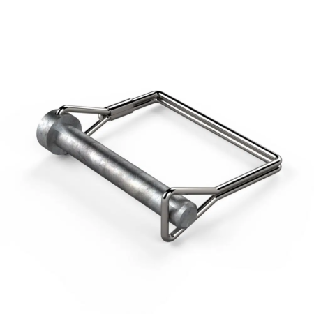 Sicherungsclip für Rollgerüst, robustes Metall, einfache Handhabung, Sicherheitszubehör für Gerüstbau.