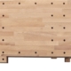 Holzrollgerüst mit zahlreichen Befestigungspunkten, ideal für Bau- und Renovierungsarbeiten im Innen- und Außenbereich.