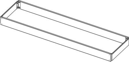 altrex Fahrgerüst-Serie 4000 Bordbrett-Satz komplett 2.45x0.75