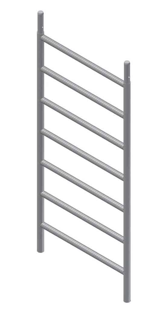 Albert Gerüste - Fahrgerüst-Vertikalrrahmen 1,75 x 0,71 m - 2424