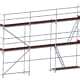 Albert Gerüste BlitzFix® - Fassadengerüst — ARBEITS-FLÄCHE m²: 32 m², Gerüst-Belag: Rahmentafel mit Sperrholzbelag