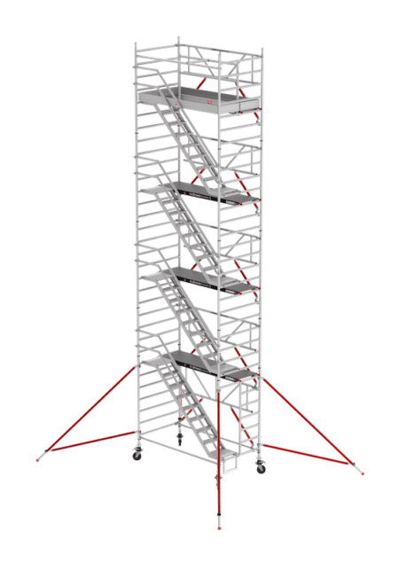 Altrex RS Tower 53 TreppenGerüst | 1.85 x 1.35 | Safe-Quick® | HolzDeck | DIN EN 1004-2_AH1020
