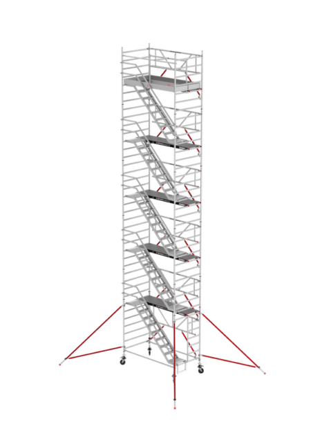 Altrex RS Tower 53 TreppenGerüst | 1.85 x 1.35 | Safe-Quick® | HolzDeck | DIN EN 1004-2_AH1220
