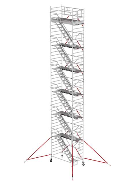 Altrex RS Tower 53 TreppenGerüst | 1.85 x 1.35 | Safe-Quick® | HolzDeck | DIN EN 1004-2_AH1420