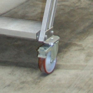 Altrex - fahrbare Podesttreppe mit 4 Rollen - inkl. Handläufe | 45° | Mein Rollgerüst