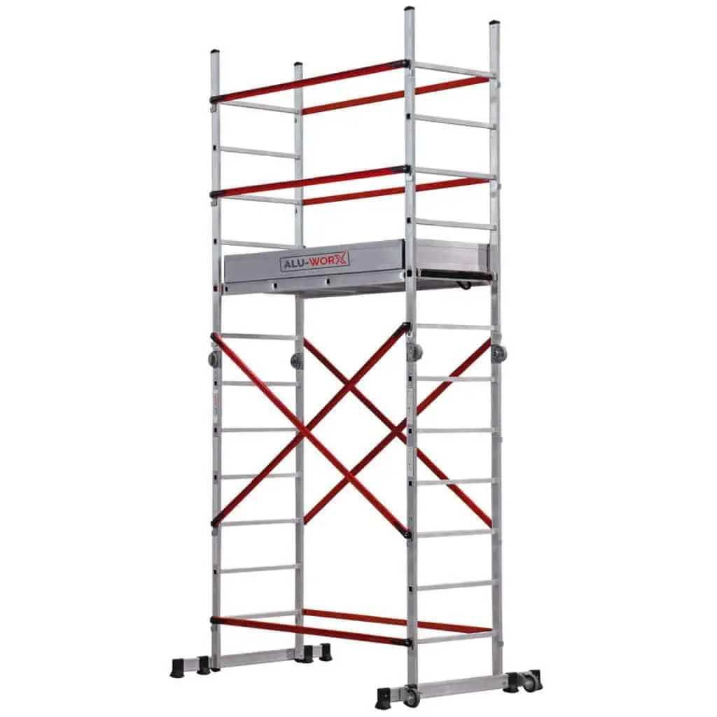 ALU-WORX - Stella - GelenkGerüst · STL206 — Gerüst-Typ: Kleingerüst, Gerüstklasse: max. Belastung 150kg