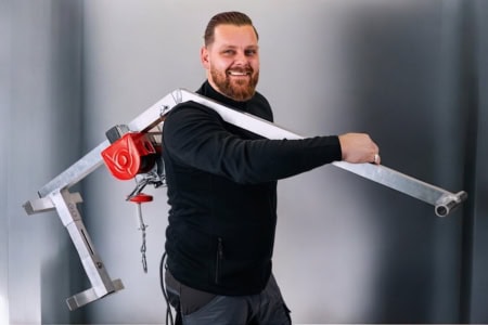 Bauaufzug | Leiterlift bis 10 Meter_8