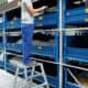 Günzburger Steigtechnik Stufen-Stehpodest beidseitig begehbar | klappbar-1