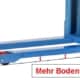 HanseLitfer Hochhubwagen SDJ Modelle 40mm Bodenfreiheit für unebene Böden