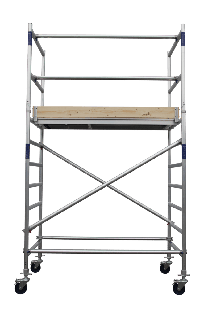 ASC – Alumexx AS · Basic-Line® Fahrgerüst — Arbeitshöhe: 4,30m - Typ 0, Gerüst-Typ: Rollgerüst mit Auslegern