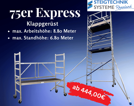 Klappgerüst-75er-Express-Steigtechnik-Systeme