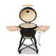 Kamado BONO MEDIA 20″ · Durchmesser 52cm — Farbe: SCHWARZ