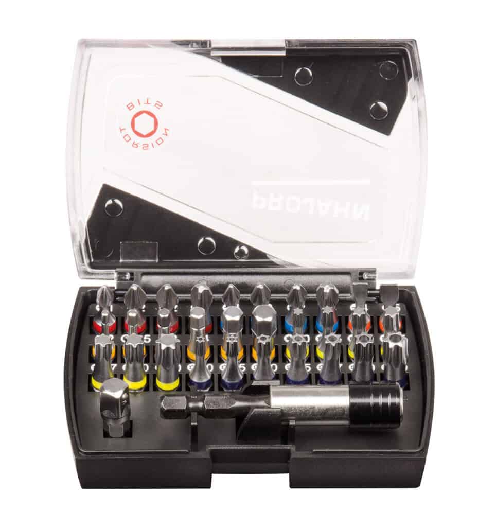 PROJAHN - 1:4 PROJAHN IMPACT Bit Box mit markierten Bits, 32tlg-394087