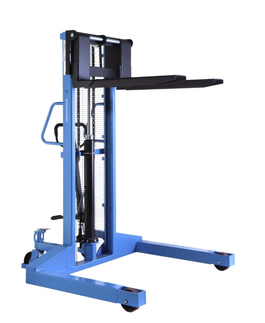 Hanselifter Breitspur-Hochhubwagen SDJ1016BS, Tragf.: 1.000 kg, Hubbereich: 95-1.600 mm