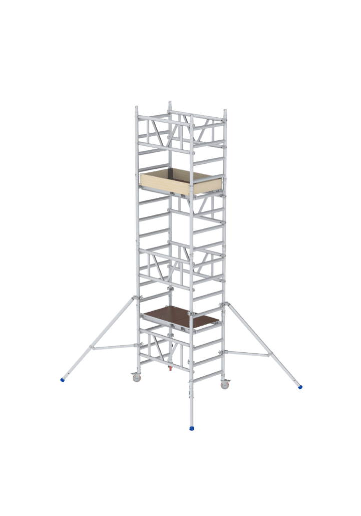STEIGTECHNIK SYSTEME · 1ER MINI · Ein-Personen-Gerüst · 120 x 75 — Arbeitshöhe: 4,20m, Einsatzbereich: Handwerk &amp…