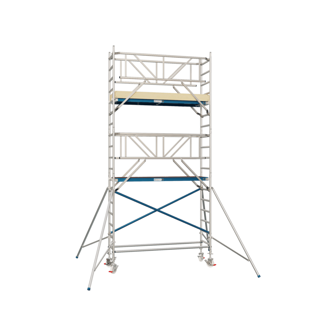 STEIGTECHNIK SYSTEME FahrGerüst · 75ER STANDARD · Smart-Art · 250 x 75 — Arbeitshöhe: 4,20m, Einsatzbereich: Handwerk…