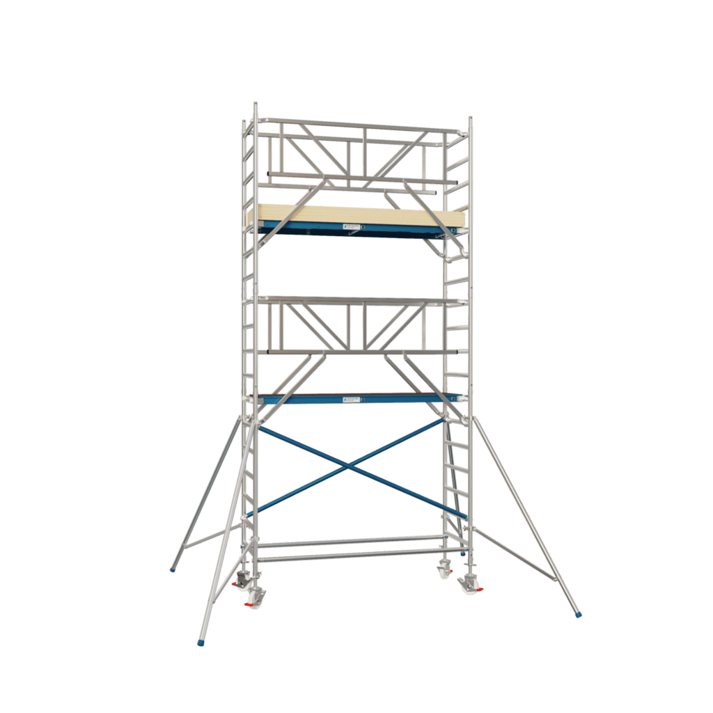 STEIGTECHNIK SYSTEME FahrGerüst · 90ER FAVORIT · Smart-Art · 250 x 90 — Arbeitshöhe: 4,20m, Einsatzbereich: Handwerk…