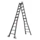 Little Giant - Velocity Pro - Teleskopleiter — Sprossenanzahl: 4x4 Sprossen