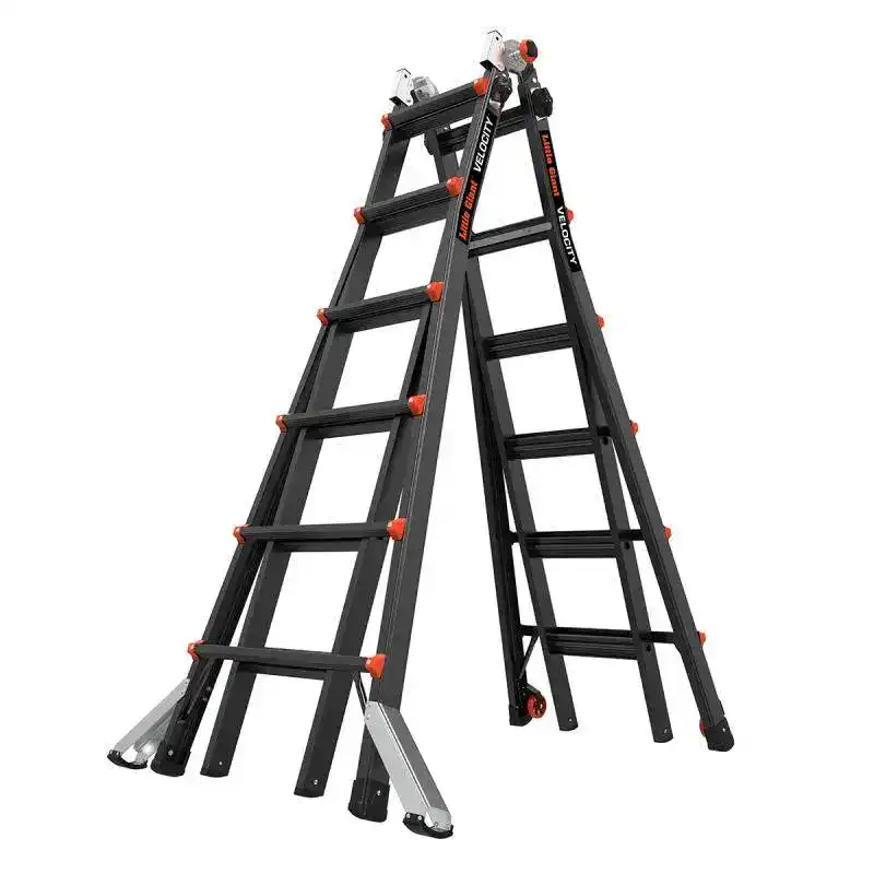 Little Giant - Velocity Pro - Teleskopleiter — Sprossenanzahl: 4x4 Sprossen
