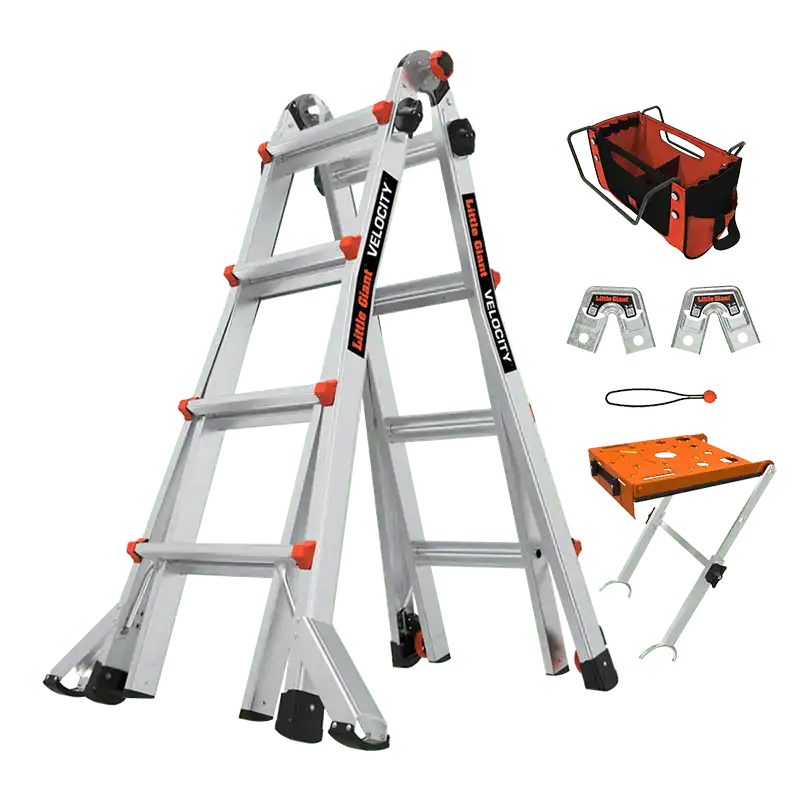 Little Giant - Velocity Bundle - Teleskopleiter — Sprossenanzahl: 4x3 Sprossen