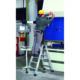 Zarges - Seventec B - LM-Stufen-Stehleiter — Anzahl Stufen: 2 x 10, Einsatzbereich: Handwerk & Industrie