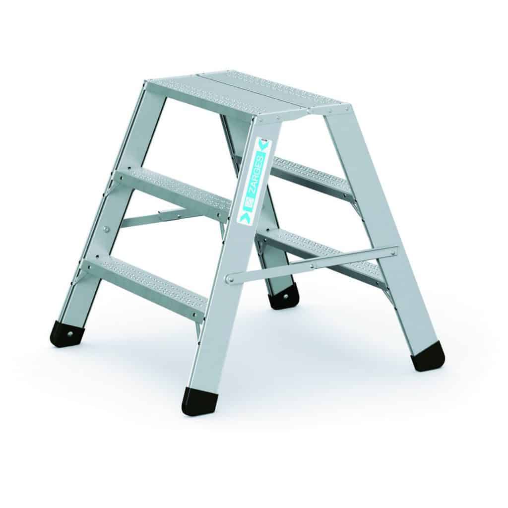 Zarges - Seventec RC BP - LM-Arbeitspodest klappbar — Anzahl Stufen: 2 x 2