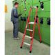 Zarges - EFAmix S - Kst.-Stufen-Stehleiter — Einsatzbereich: Handwerk & Industrie, Leiter-Typ: Stehleiter einseitig…