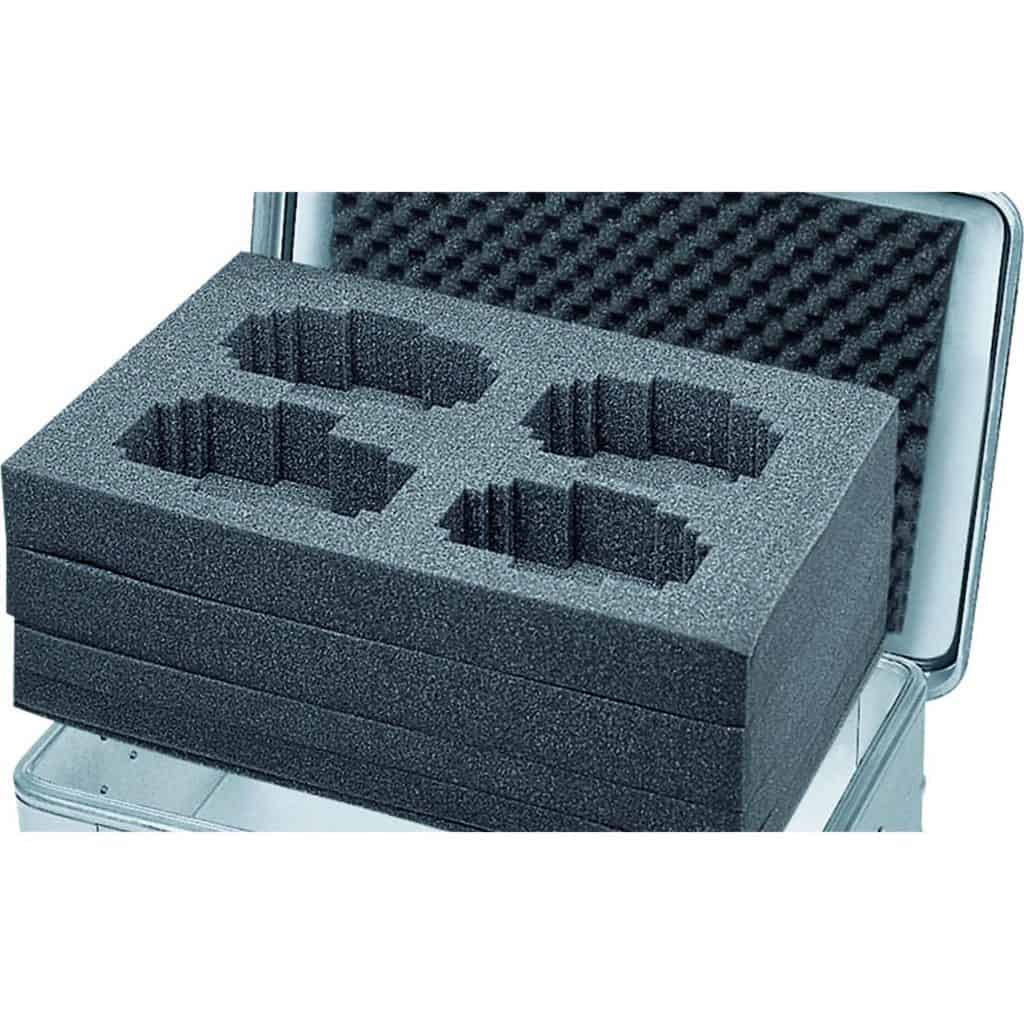 Zarges - Würfelschaumset — Innenmaß: L x B x H (mm): 1150 x 250 x 220