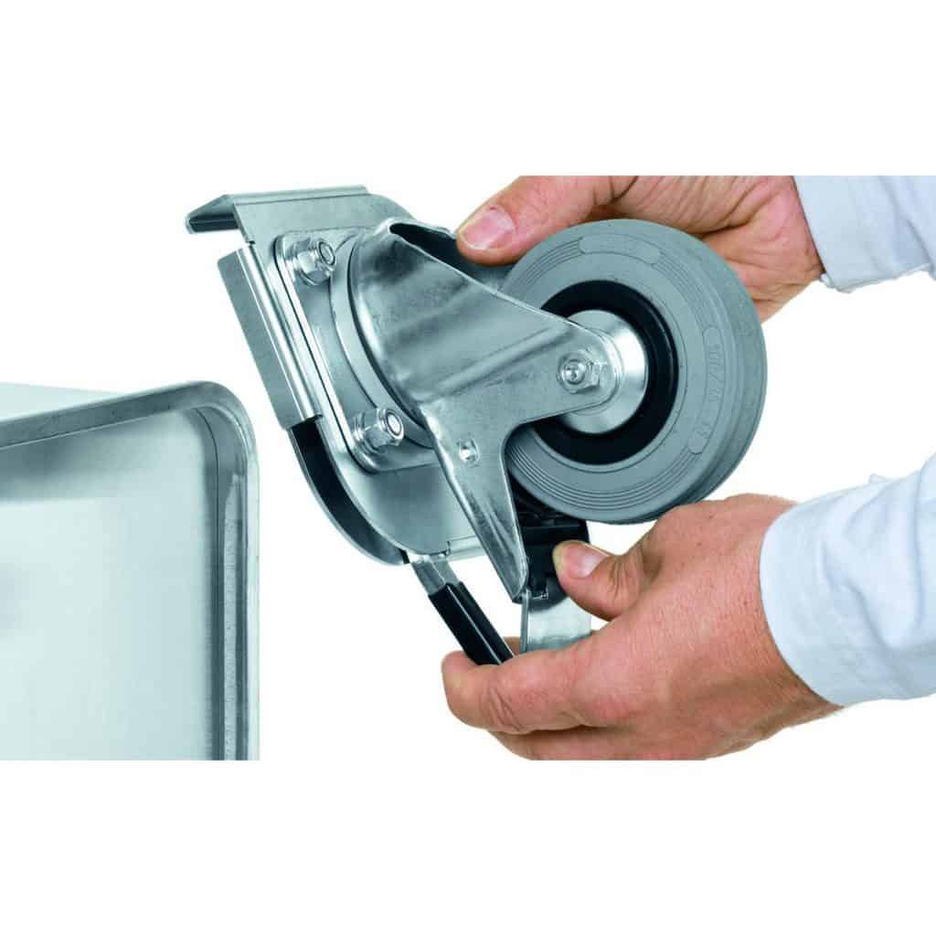 Zarges - Clip-On Rollen — Set:: Bockrolle