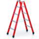 Zarges - EFAmix B - Kst-Stufen-Stehleiter — Anzahl Sprossen:: 2 x 10, Einsatzbereich: Handwerk & Industrie