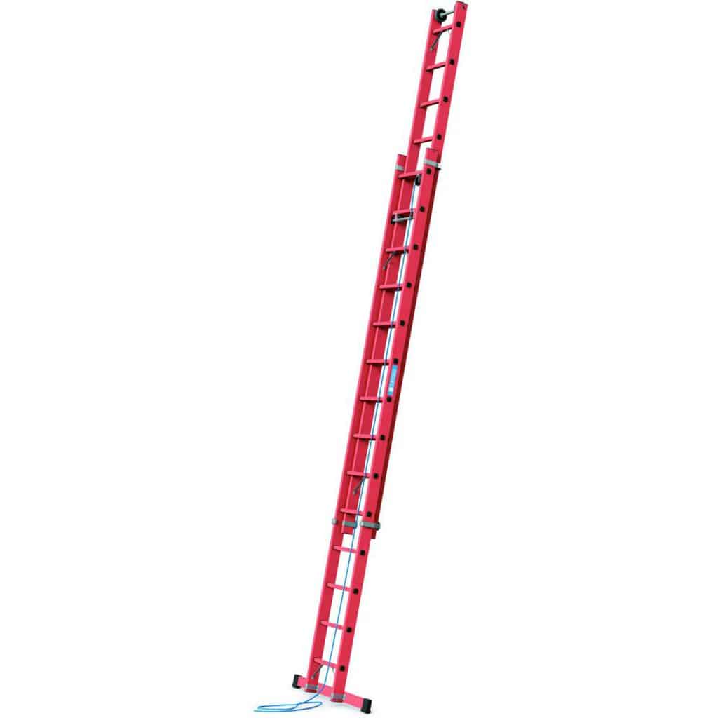 Zarges - Skyline EFA 2E - GFK-Seilzugleiter — Anlegeleiter-Typ: Seilzugleiter 2-teilig, Anzahl Sprossen:: 2 x 14