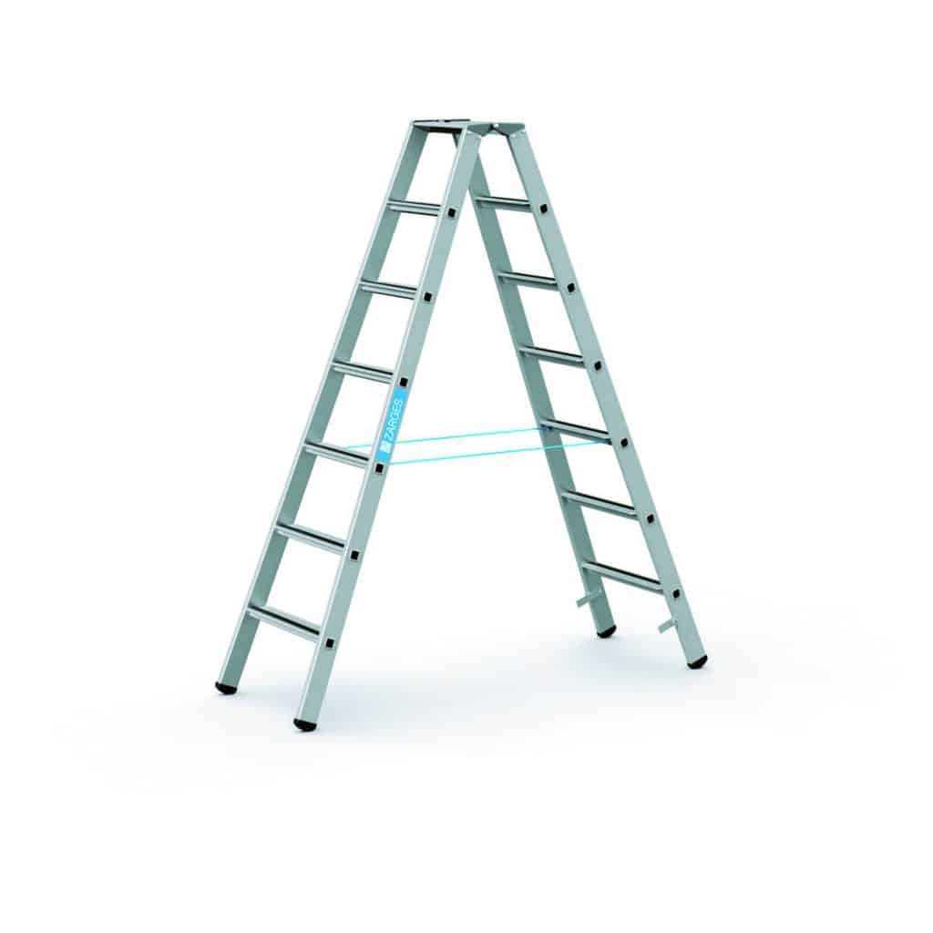Zarges - Saferstep B - LM-Stufen-Stehleiter — Anzahl Stufen: 2x10, Einsatzbereich: Handwerk & Industrie