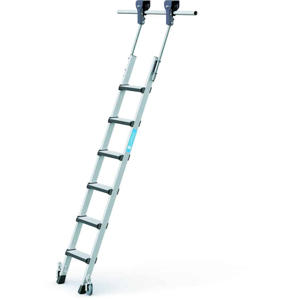 Zarges - Comfortstep Trec LH - LM-Stufen-Regalleiter — Anzahl Stufen: 10, Leiter-Typ: Regal-Leiter
