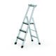 Zarges - Comfortstep S - LM-Stufen-Stehleiter — Einsatzbereich: Handwerk & Industrie, Leiter-Typ: Stehleiter…
