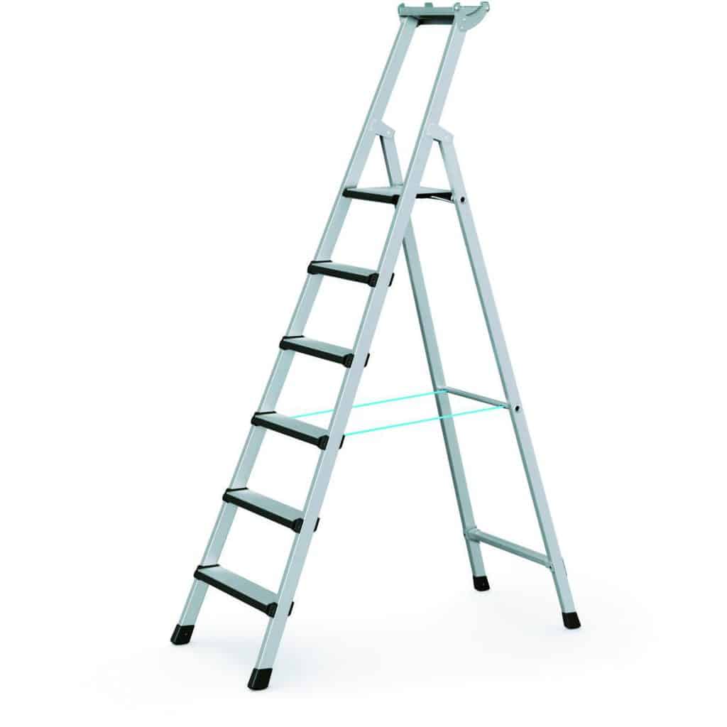 Zarges - Comfortstep S - LM-Stufen-Stehleiter — Einsatzbereich: Handwerk & Industrie, Leiter-Typ: Stehleiter…