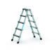 Zarges - Comfortstep B - LM-Stufen-Stehleiter — Anzahl Stufen: 2x10, Einsatzbereich: Handwerk & Industrie
