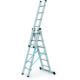 Zarges -Skymaster Plus X - LM-Mehrzweckleiter — Anzahl Sprossen:: 3 x 10, Einsatzbereich: Handwerk & Industrie