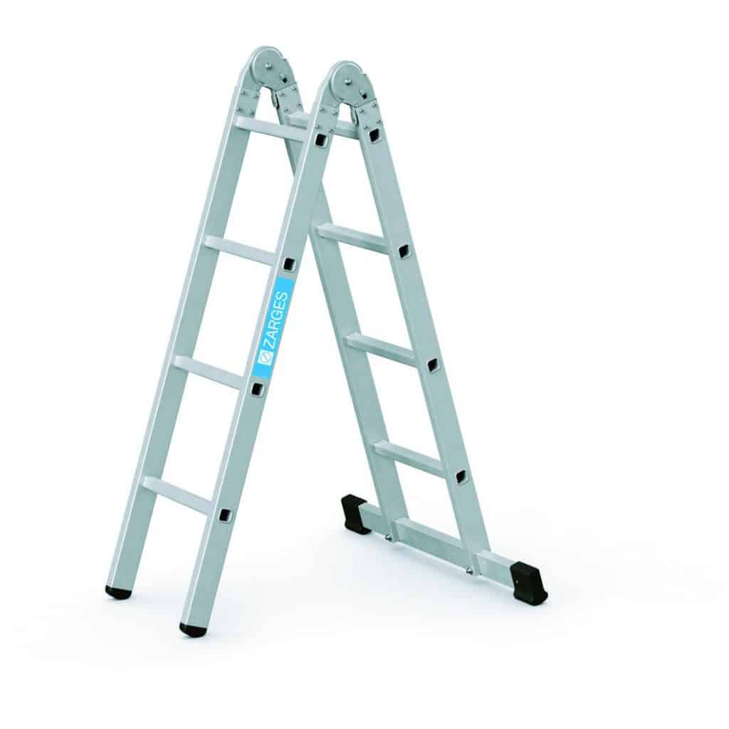 Zarges - Combimaster X - LM-Mehrzweckleiter — Anzahl Sprossen:: 2 x 4, Einsatzbereich: Handwerk & Industrie