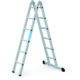 Zarges - Combimaster X - LM-Mehrzweckleiter — Anzahl Sprossen:: 2 x 4, Einsatzbereich: Handwerk & Industrie